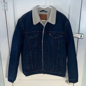 Levi's Premium Denim Sherpa Jacket